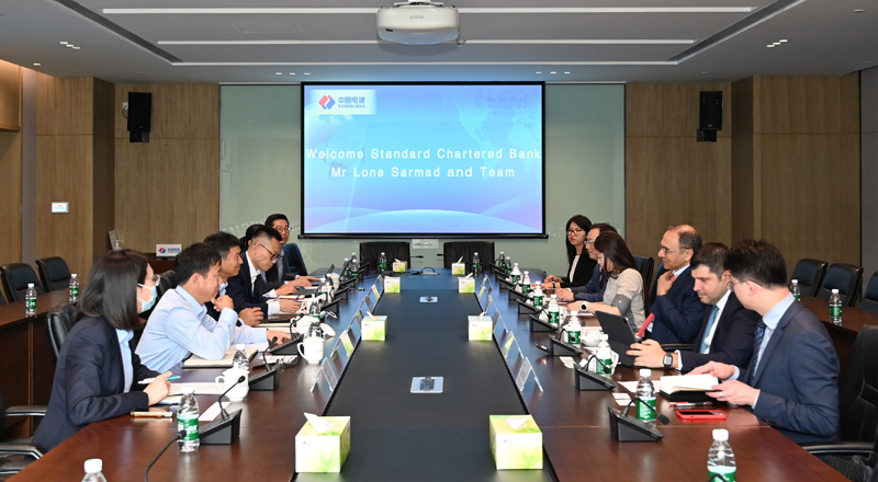 圖片1-楊天福會見渣打銀行企業商業及金融機構部、中東非洲地區業務主管、董事總經理Lone, Sarmad.JPG